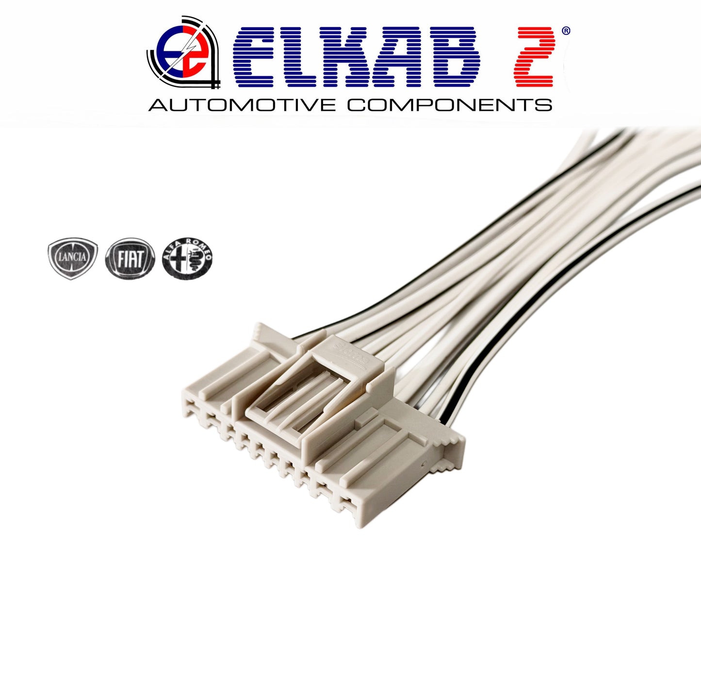 Connettore FCI Sicma Body Computer, Fari Fiat Panda 169 Spina 10 Vie 71745167 Body Computer Panda Seconda Serie. ORIGINALE.