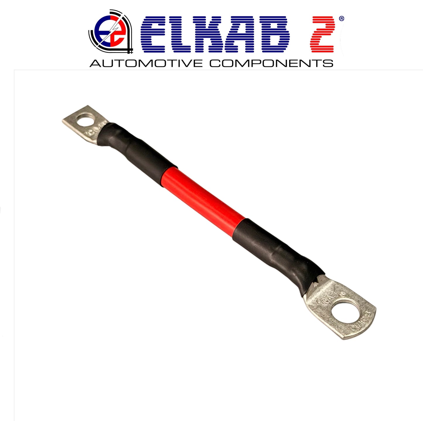 Cavo Positivo Batteria con Terminale Occhiello per Collegamento da Batteria a Fusibili, per Inverter Auto, Moto, Camper.