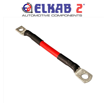 Cavo Positivo Batteria con Terminale Occhiello per Collegamento da Batteria a Fusibili, per Inverter Auto, Moto, Camper.