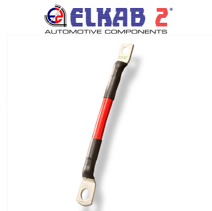 Cavo Positivo Batteria con Terminale Occhiello per Collegamento da Batteria a Fusibili, per Inverter Auto, Moto, Camper.