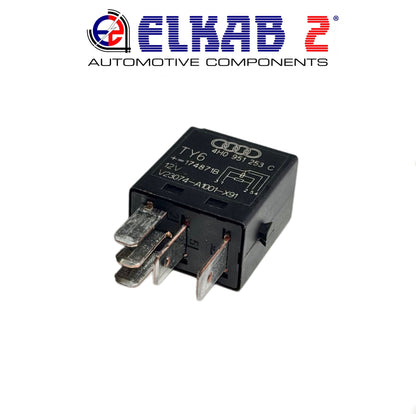 Relè 646 12V,  4H0 951 253 C Audi, VW Seat Skoda, TE, V23074-A1001-X91 ORIGINALE Passat, Polo, Golf, RS, A6, Q5, Q3 Arona, Ibiza Octavia ORIGINALE