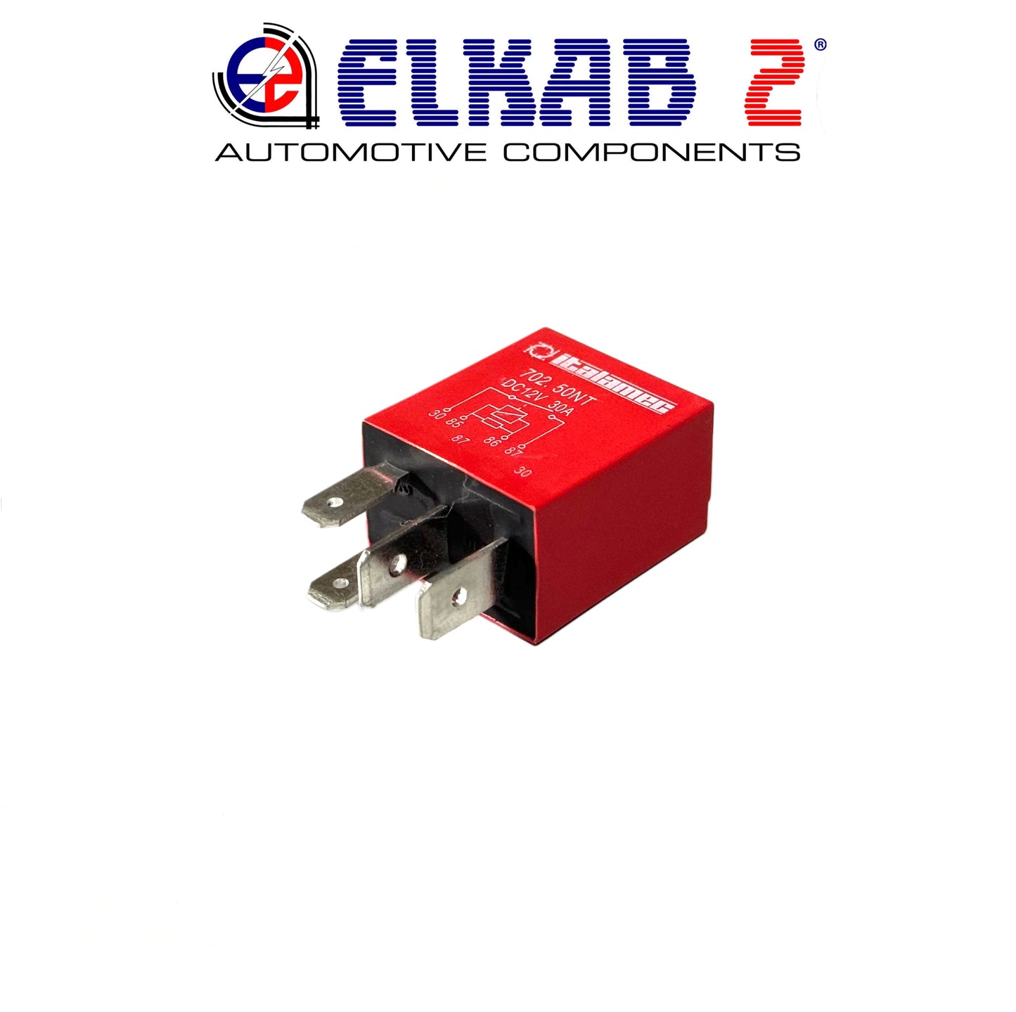 RELÈ Fiat, Alfa, Lancia 12V 30A 702. 50NT Italamec 4 Contatti Seicento, Panda, Punto, Ypsilon ORIGINALE