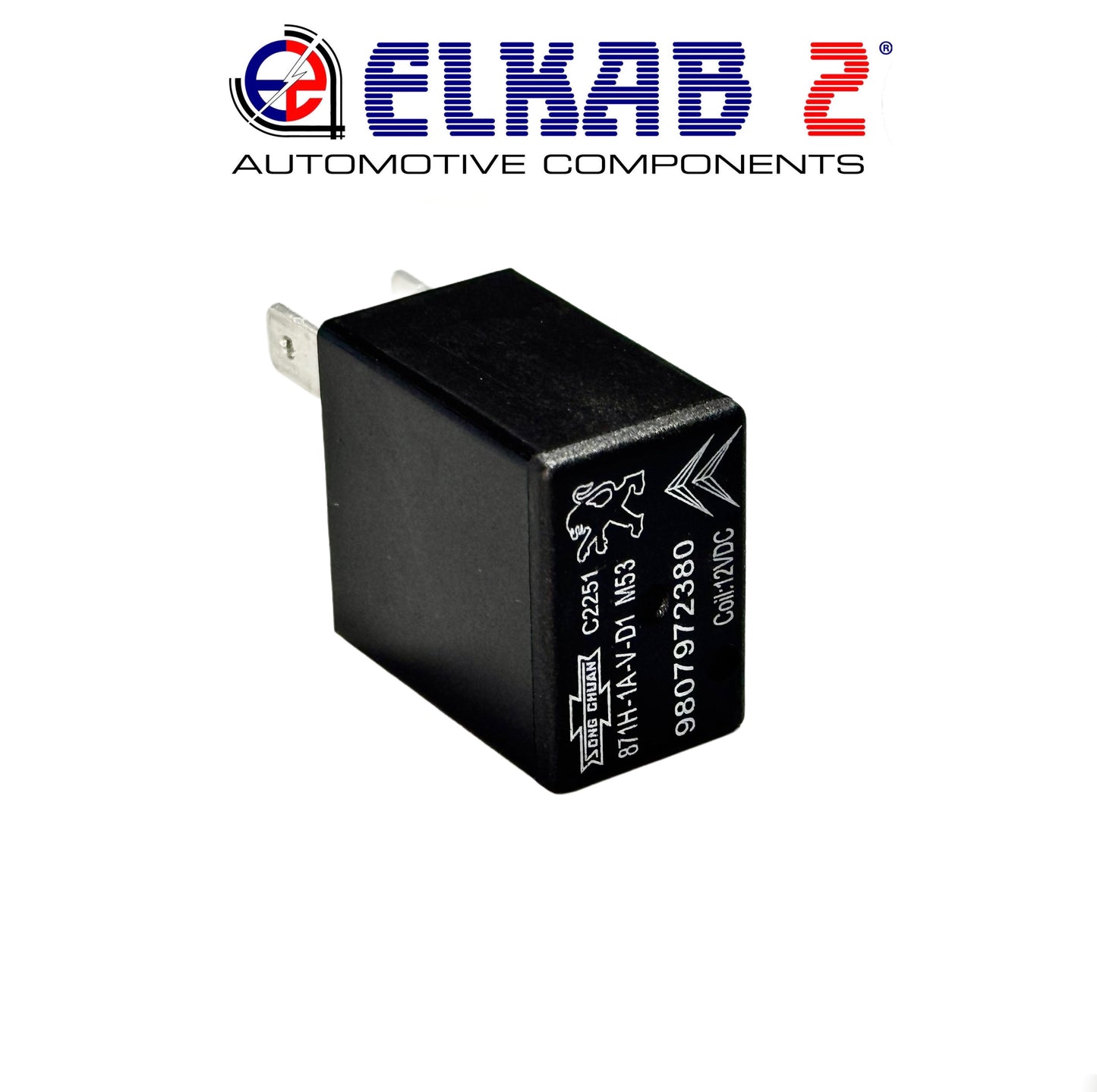 Relè PEUGEOT, CITRÖEN 12v 30A 4 Contatti per C3, C4, Berlingo, Clio, Captur OEM 871H-1A-V-D1 M53 ORIGINALE