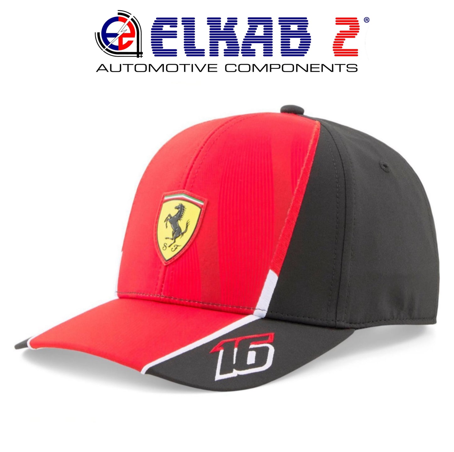 Cappello Scuderia Ferrari F1 Puma Cappellino Pilota Charles Leclerc ORIGINALE