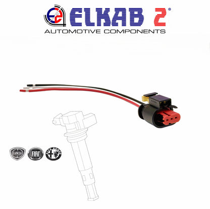 Connettore Bobine Accensione Motore 1.4 T-Jet Fiat, Alfa, Lancia Spina Cablaggio OEM 71752816-001 Punto, 500, MiTo, Giulietta, Renegade.