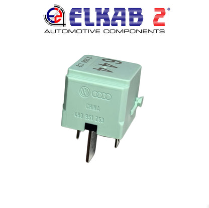 Relè 644 12V, 4H0 951 253 Audi, VW Seat Skoda, V23136-J0006-X079 Passat, Polo, Golf, RS, A6, Q5, Q3 Arona, Ibiza Octavia ORIGINALE
