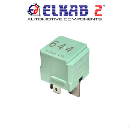 Relè 644 12V, 4H0 951 253 Audi, VW Seat Skoda, V23136-J0006-X079 Passat, Polo, Golf, RS, A6, Q5, Q3 Arona, Ibiza Octavia ORIGINALE