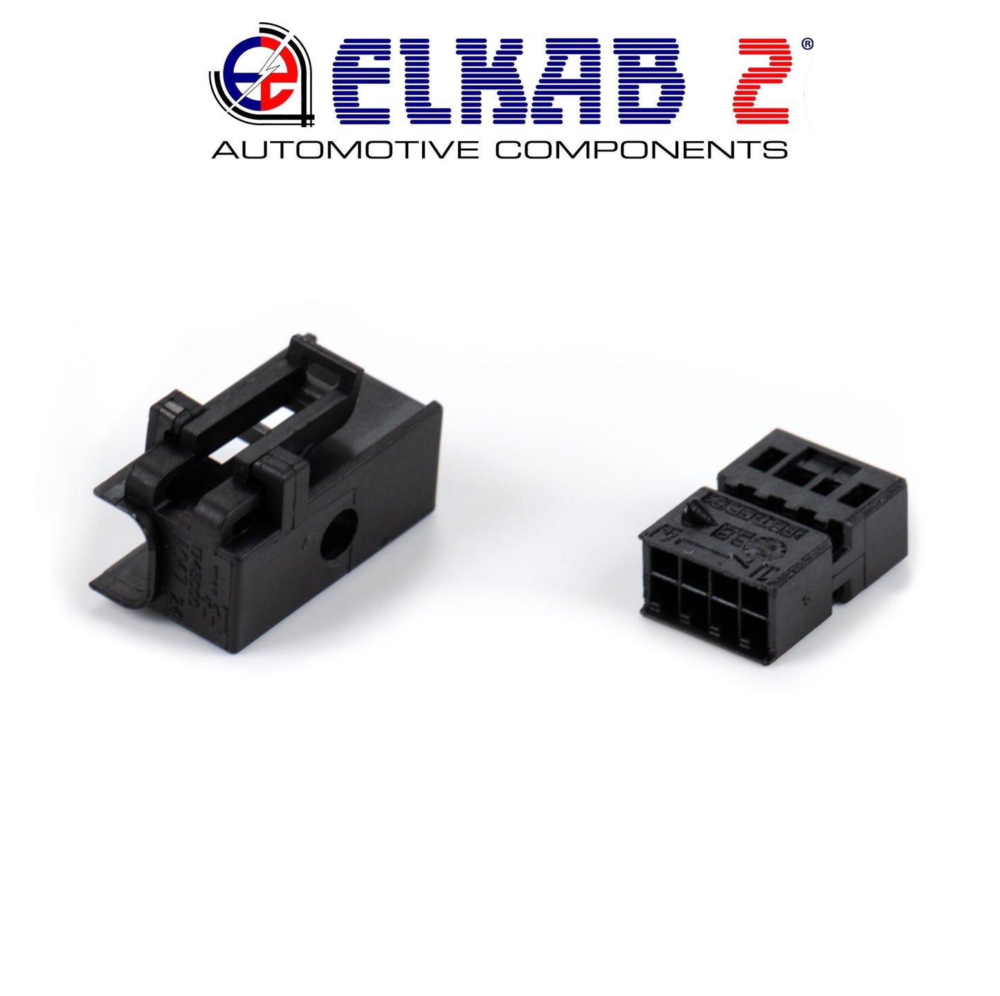 10 Connettori Cavo, Cablaggio TE, TYCO 8Vie MQS 1745000-3 Nero ORIGINALI