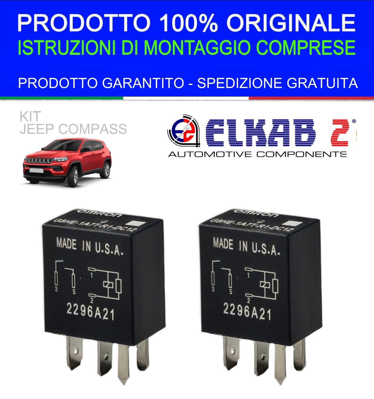 2 RELÈ OMRON 12V ORIGINALI OEM   
G8HE-1A7T-R1-DC12 SPECIFICI per FARI LUCI ABBAGLIANTI allo XENO