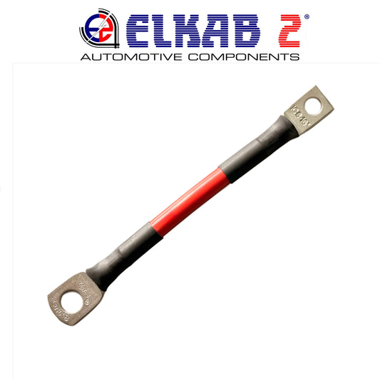 Cavo Positivo Batteria con Terminale Occhiello per Collegamento da Batteria a Fusibili, per Inverter Auto, Moto, Camper.