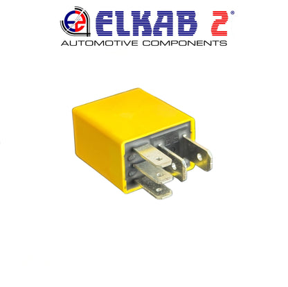Relè PEUGEOT, CITRÖEN 12v 25A Giallo, C3, C4, Berlingo, Clio, Captur 9673062180 ORIGINALE