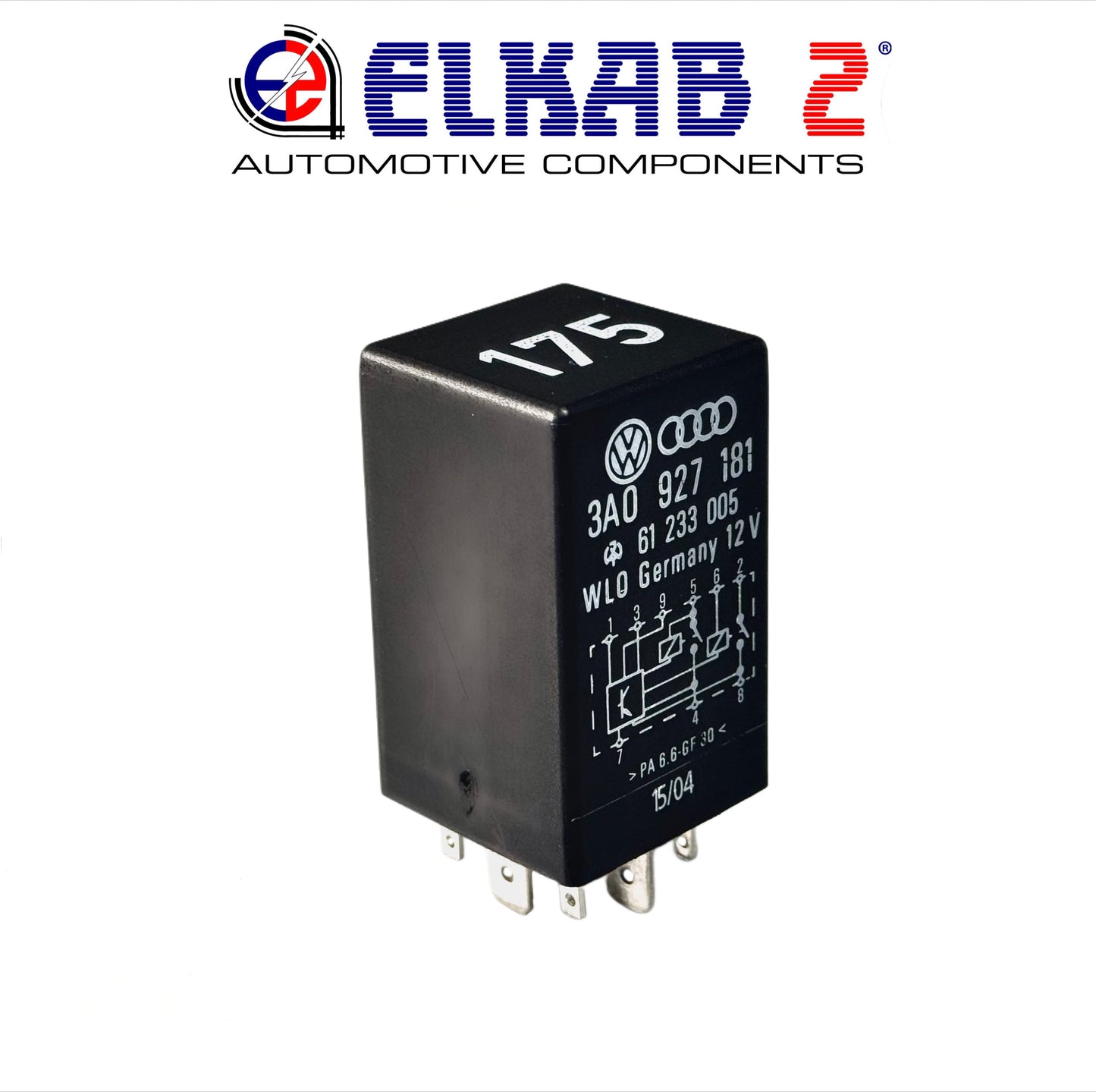 Relè 175 Motorino Di Avviamento Audi VW 3A0 927 181 Transporter, Golf, Passat A4 ORIGINALE