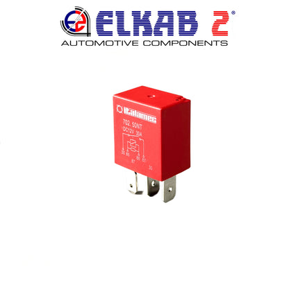 RELÈ Fiat, Alfa, Lancia 12V 30A 702. 50NT Italamec 4 Contatti Seicento, Panda, Punto, Ypsilon ORIGINALE