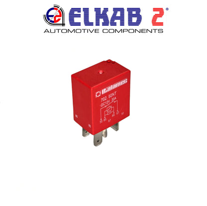 RELÈ Fiat, Alfa, Lancia 12V 30A 702. 50NT Italamec 4 Contatti Seicento, Panda, Punto, Ypsilon ORIGINALE