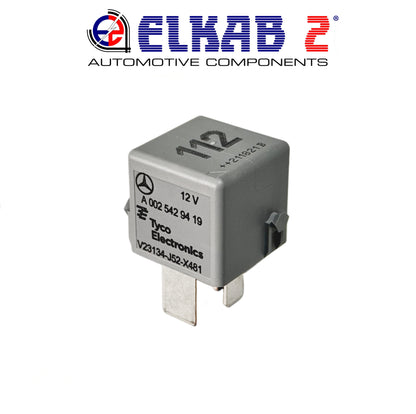 Relè 112 12V 70A Mercedes A0025429419 Tyco V23134-J52-X481 OEM A0025422619 ORIGINALE