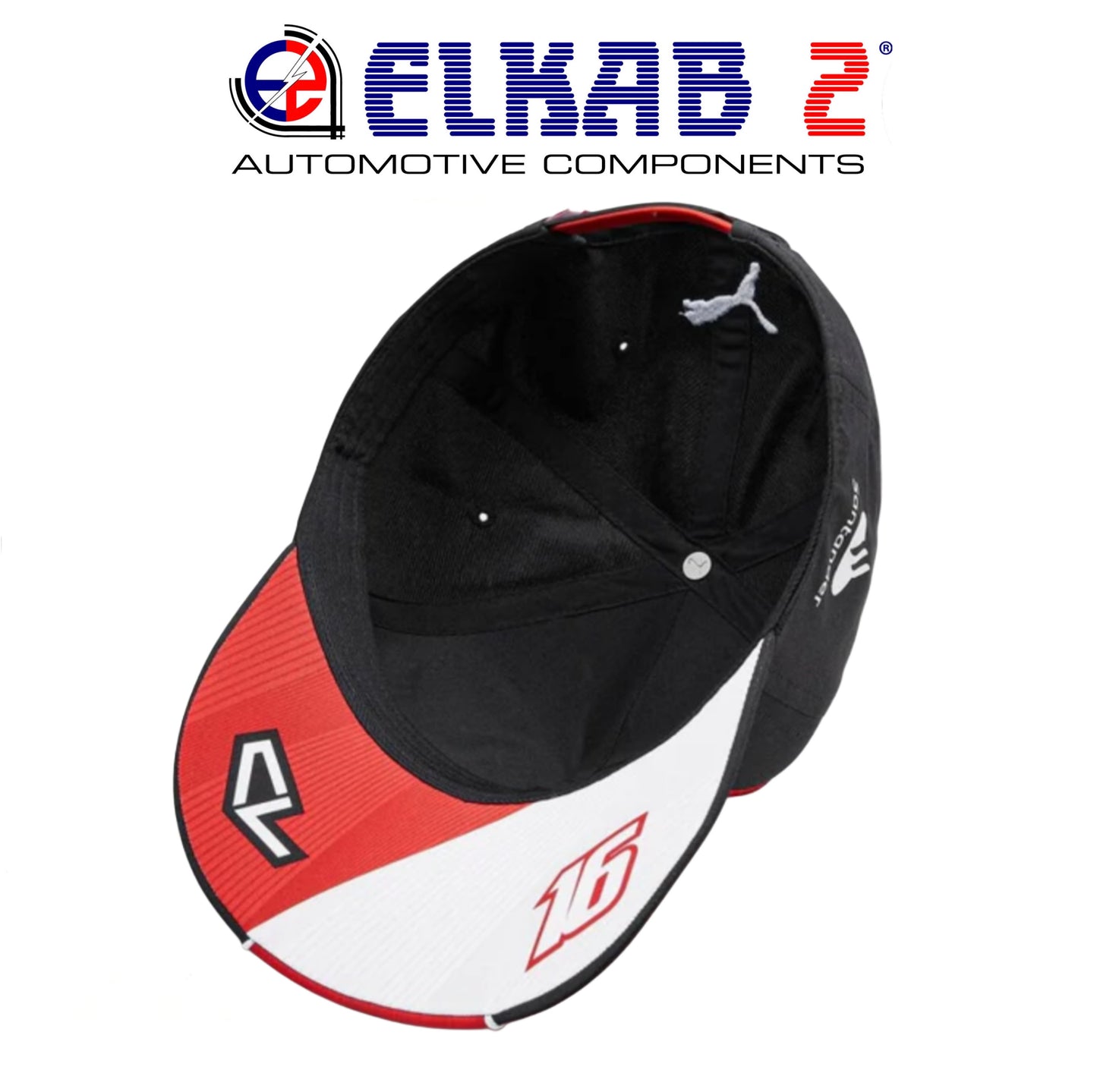 Cappello Scuderia Ferrari F1 Puma Cappellino Pilota Charles Leclerc ORIGINALE