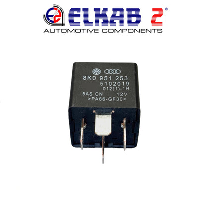 Relè 643 1KO951253A 12V, Audi VW Seat Skoda, Modulo Controllo 8K0951253 Passat, Polo, Golf, RS, A6, Q5, Q3 Arona, Ibiza Octavia ORIGINALE