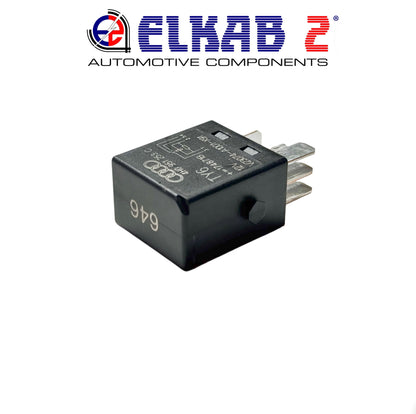 Relè 646 12V,  4H0 951 253 C Audi, VW Seat Skoda, TE, V23074-A1001-X91 ORIGINALE Passat, Polo, Golf, RS, A6, Q5, Q3 Arona, Ibiza Octavia ORIGINALE