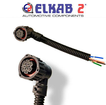 Connettore 7 Pin Luci Posteriori Rimorchio Spina Colleganento Fanali Cablaggio Trailer Scania Volvo Iveco Mercedes DAF MAN