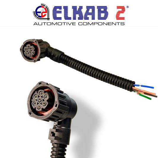 Connettore 7 Pin Luci Posteriori Rimorchio Spina Colleganento Fanali Cablaggio Trailer Scania Volvo Iveco Mercedes DAF MAN