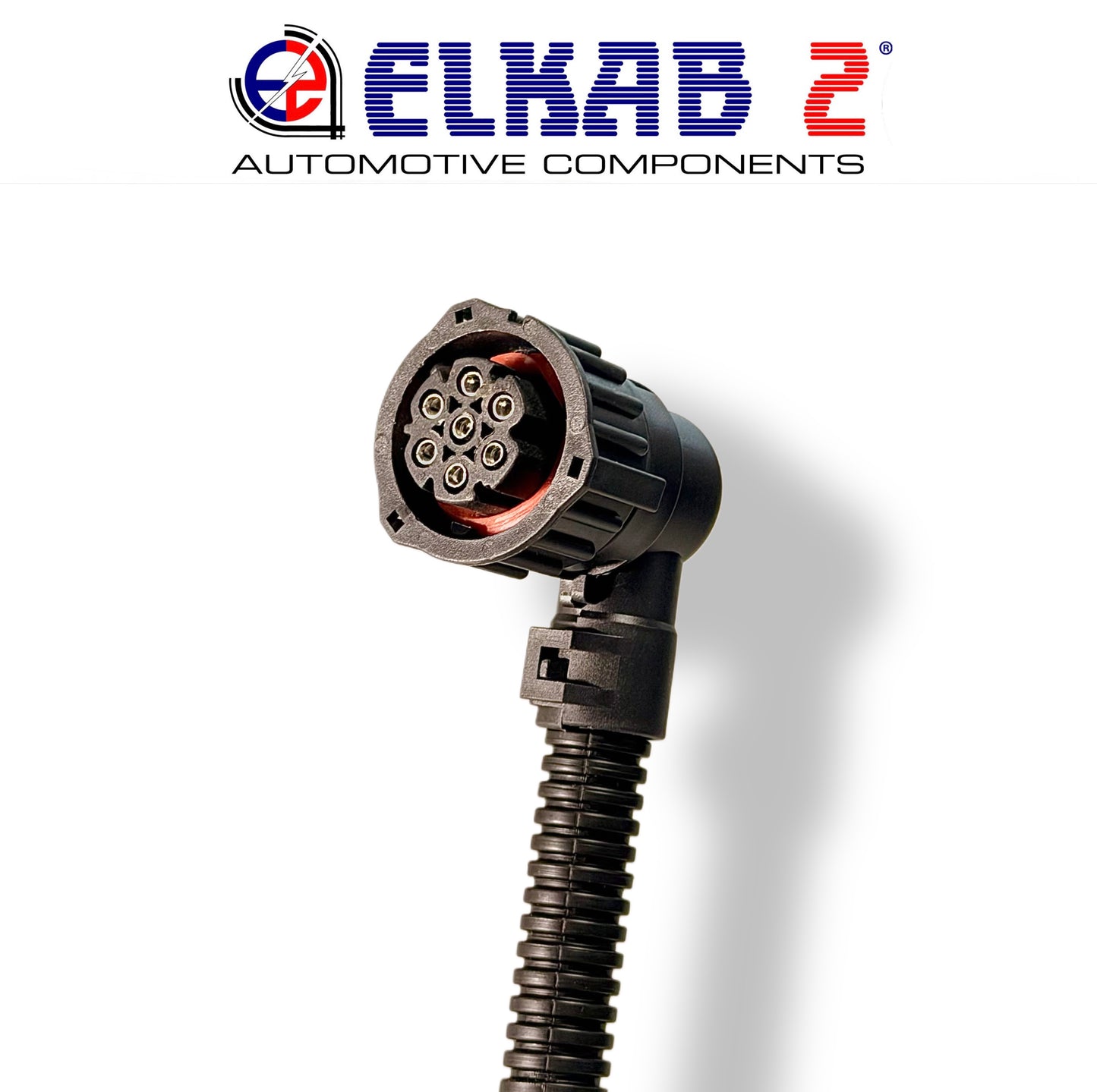 Connettore 7 Pin Luci Posteriori Rimorchio Spina Colleganento Fanali Cablaggio Trailer Scania Volvo Iveco Mercedes DAF MAN