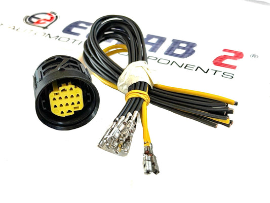 Connettore ORIGINALE 14 Vie Fanali Fari Luci Fiat Alfa Lancia Punto Ypsilon 500 ORIGINALE