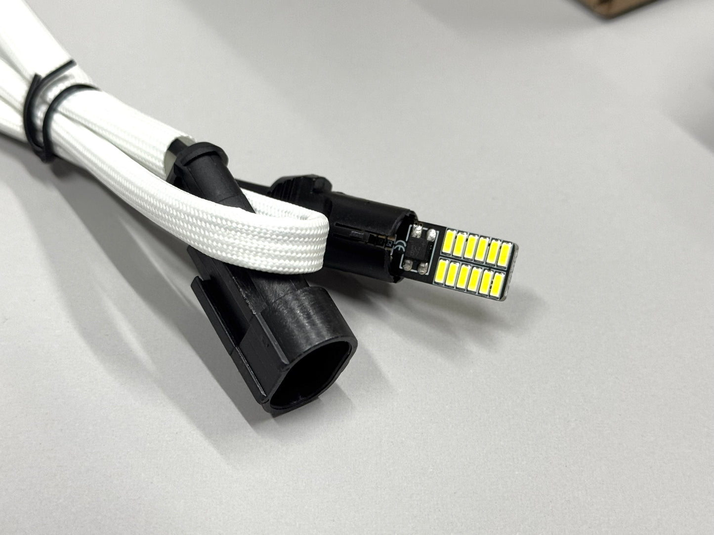 Coppia Frecce Laterali Led Luci Ingombro Bianche Arancio Jeep Renegade 2014-2023 LED Indicatori Direzione Fanali