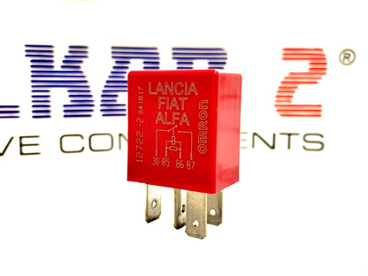 RELÈ FIAT ALFA LANCIA, JEEP, 1/11299/85 Ducato, Giulia, 500, 12V 30A 12722-2 OMRON ORIGINALE