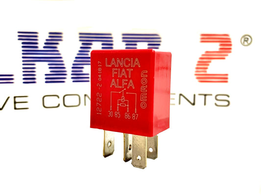 RELÈ FIAT ALFA LANCIA, JEEP, 1/11299/85 Ducato, Giulia, 500, 12V 30A 12722-2 OMRON ORIGINALE